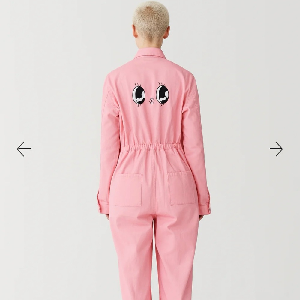 Lazy Oaf x Esther Pink Utility Jumpsuit S